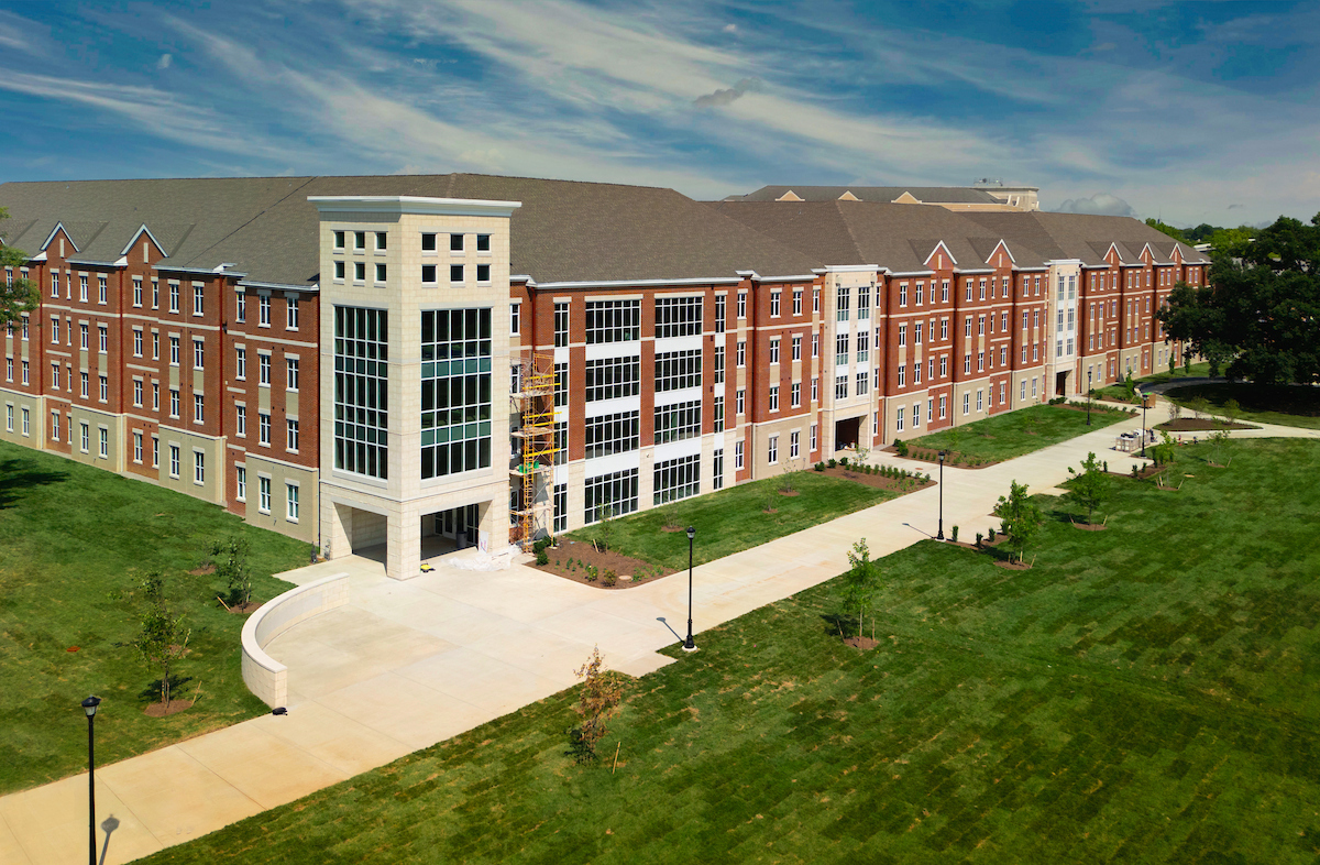 Exterior of Kirwan-Blanding Hall