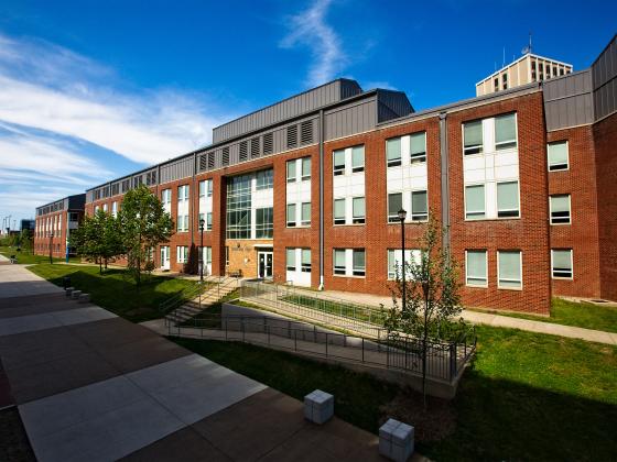 Exterior image of Baldwin Hall