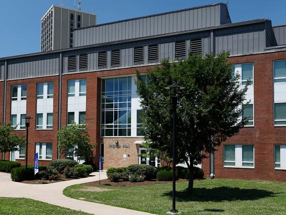 Exterior image of Ingels Hall