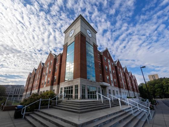 Exterior of Chellgren Hall