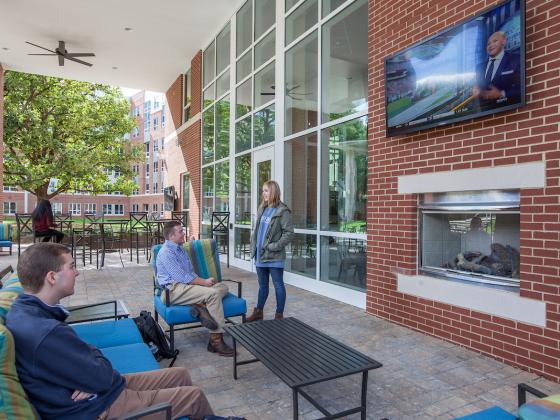 University Flats Patio