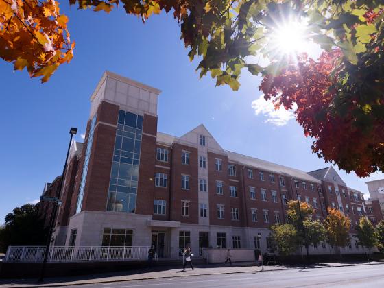 Exterior of Ball Hall
